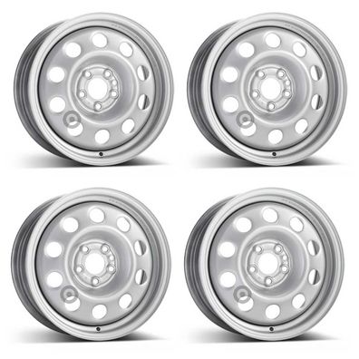 4 Stahlfelgen Alcar 8745 6.0Jx15 ET37,5 5x98 für Alfa Romeo 147