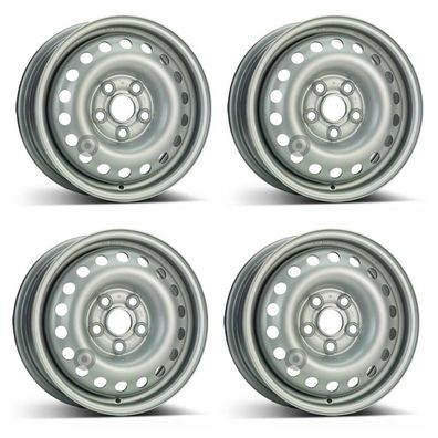 4 Stahlfelgen Alcar 8845 6.0Jx15 ET55 5x112 für Volkswagen T4