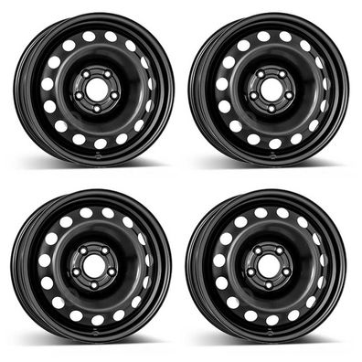 4 Stahlfelgen Alcar 8887 6.5Jx16 ET40 5x110 für Fiat 500