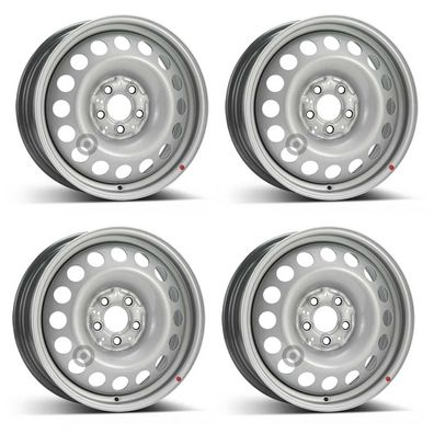 4 Stahlfelgen Alcar 9002 6.5Jx17 ET50 5x112 für Mercedes Benz Vito V