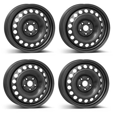 4 Stahlfelgen Alcar 9021 6.5Jx17 ET38 5x112 für Skoda Kodiaq