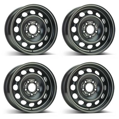 4 Stahlfelgen Alcar 9153 6.5Jx16 ET42 5x120 für BMW 1