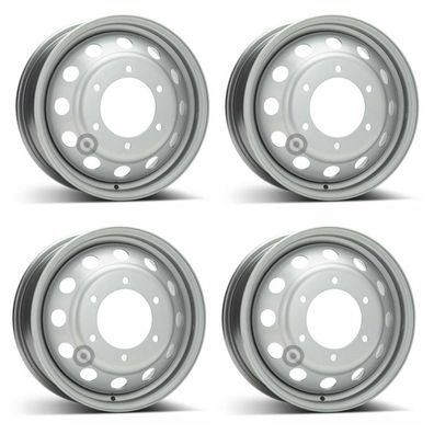 4 Stahlfelgen Alcar 9197 6.0Jx16 ET109,5 6x180 für Ford Transit Van