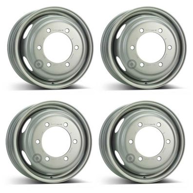 4 Stahlfelgen Alcar 9471 6.0Jx16 ET123 6x205 für Mercedes Benz Sprinter