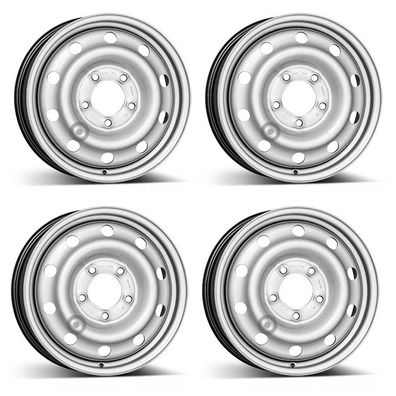 4 Stahlfelgen Alcar 9495 6.0Jx16 ET66 5x130 für Opel Movano