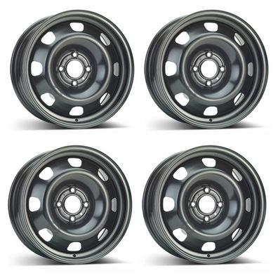 4 Stahlfelgen Alcar 9695 6.5Jx16 ET31 4x108 für Peugeot 307