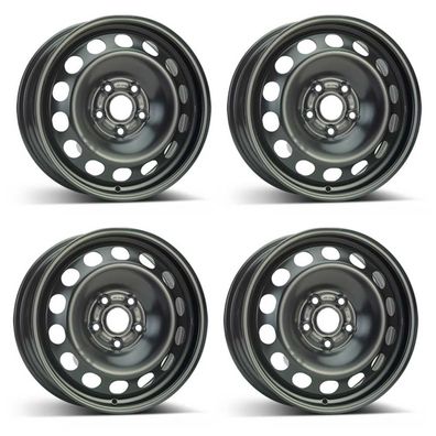 4 Stahlfelgen Alcar 9702 6.0Jx16 ET50 5x112 für Volkswagen Caddy