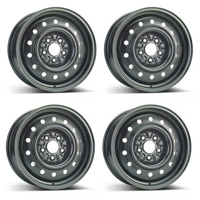 4 Stahlfelgen Alcar 9735 6.5Jx16 ET40 5x114,3 für Nissan Primera