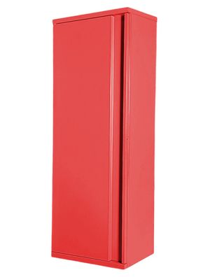 Daken Feuerlöschkasten aus Stahl mit magnetischem Verschluss, B30 H81 T22, RAL 3000