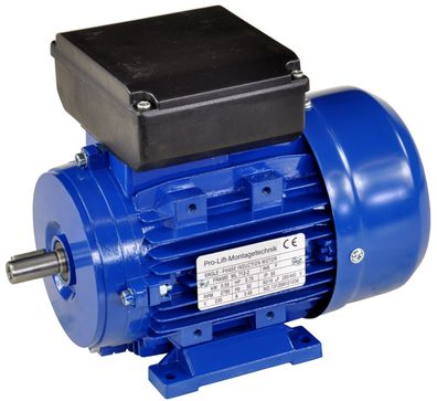 0,55kW Elektromotor 230V, 2790U/min, B3, 00386