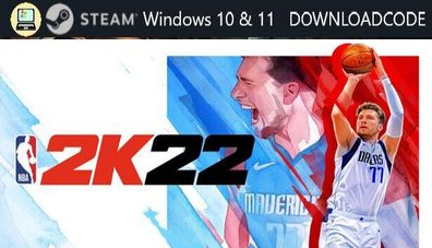 NEU PC Computer Spiel NBA 2K22 für Windows 10 11 STEAM Download Code Game Key