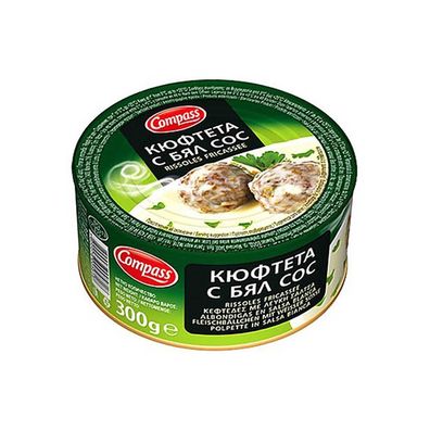 Compass Fleischbällchen mit weißer Soße, 300g