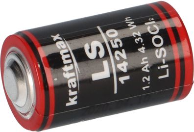 Kraftmax Lithium 3,6V Batterie LS14250 1/2 AA