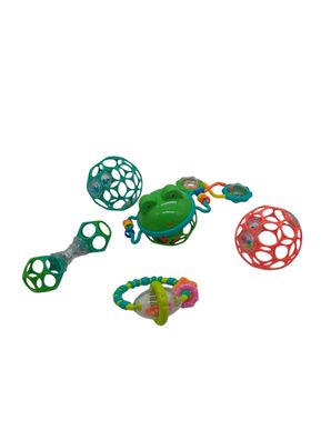 Bright Starts Little Shakers Geschenkset, 6-teilig - BPA-freie Baby-Rasseln