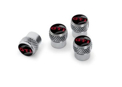 Original Volkwagen Golf Polo Up! Ventilkappen Set mit GTI Logo