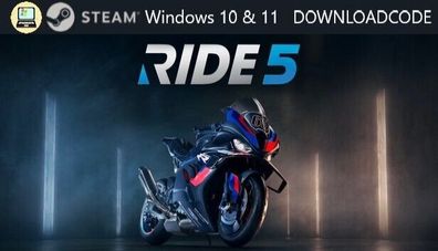 NEU PC Computer Spiel Ride 5 für Windows 10 11 STEAM Downloadcode Game Key Eshop
