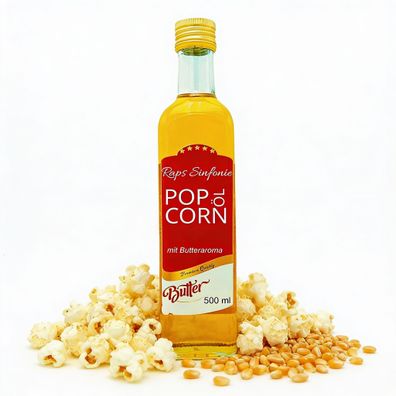 Hopser Funfood Popcorn Öl Buttergeschmack 500 ml
