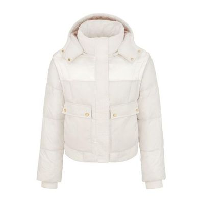 Original Audi Pufferjacke 4 in 1, Damen, creme