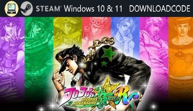 Computer Spiel JoJos Bizarre Adventure All Star Battle R für Windows STEAM Key