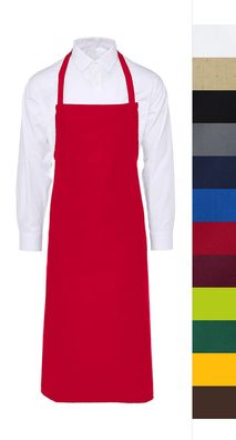 Bistro by JASSZ Unisex Latzschürze 12 Farben waschbar bis 60°C JG21 NEU