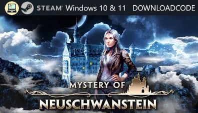 NEU PC Computer Spiel Mystery of Neuschwanstein für Windows 10 11 STEAM Download