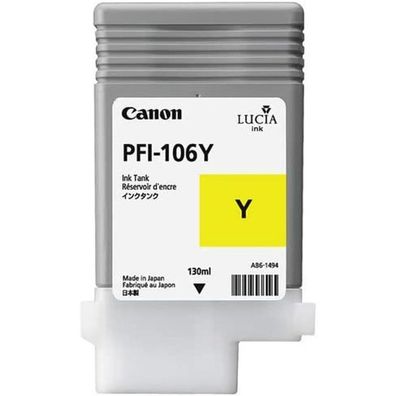 Patrone Canon PFI-106Y, yellow