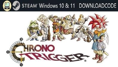 NEU PC Computer Spiel Chrono Trigger für Windows 10 11 STEAM Download Code Key