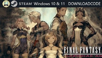 NEU PC Computer Spiel Final Fantasy 12 The Zodiac Age für Windows 10 11 STEAM