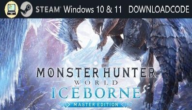 Computer Spiel Monster Hunter World Iceborne Master Edt für Windows STEAM Key