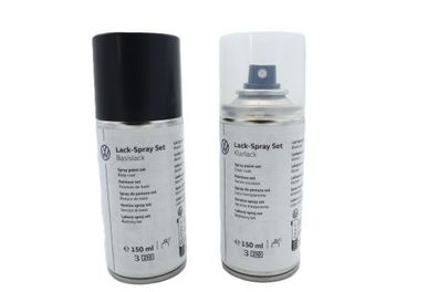 Original Audi VW Seat Skoda Lackspray Set LC9X deep-black-perleffekt LLS0P6C9X