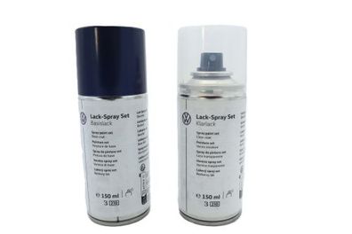 Original Audi VW Seat Skoda Lackspray Set LD5Q Shadow blue-metallic LLS0M6D5Q