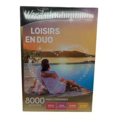 Geschenkbox Wonderbox Loisirs en Duo französische Version