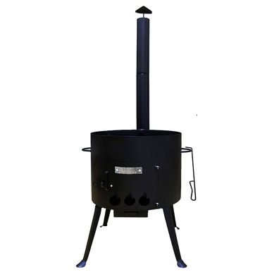 Utschak Ø40 cm für Kazan 12L mit Schornstein und Schüreisen