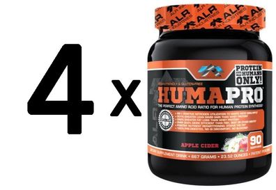 4 x ALRI HumaPro, Pineapple - 667g