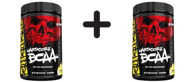 2 x Mutant Hardcore BCAA, Lemonade - 390g
