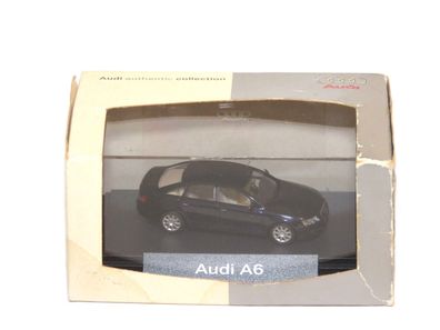 Busch 3304 - Audi A6 - dunkelblau (Nachtblau) 2004 - HO - 1:87 - Originalverpackung