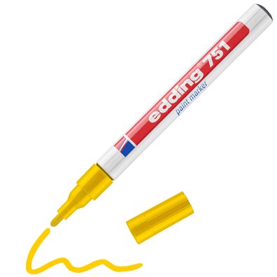 edding 751 Lackmarker gelb