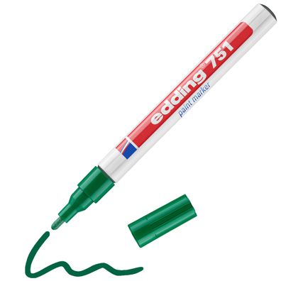 edding 751 Lackmarker grün
