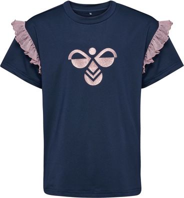 Hummel Kinder Sportshirt Hmljr Mix Glitter T-Shirt S/S 233271