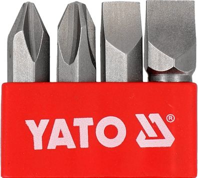 Schlagschraubendreher-Bits 5/16“ PH+Flach 4 Stück