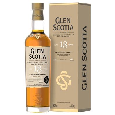 Glen Scotia 18 Jahre 0,7 l - Campbeltown Single Malt Scotch Whisky