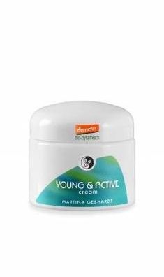 Martina Gebhardt - Young & Active Cream -Feuchtigkeitsbewahrende & reichhaltig 50 ml