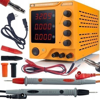 Rosfix Labornetzgerät AmpRush RARES-3210 – 32V 10A | Digitalanzeige Set