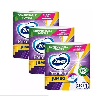 Zewa Premium Jumbo 3-lagig Papierhandtuch 3x1 Rolle