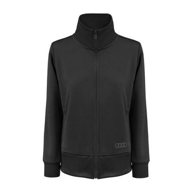 Audi Fleecejacke Damen, schwarz