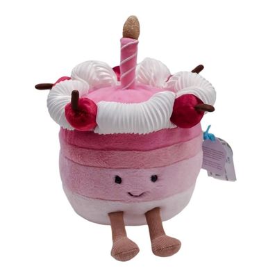 Jellycat Harrods London Exclusive Plüschtier Spielzeug Toy Edition Cherry Cake 16CM