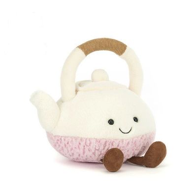 JellyCat Amuseables Titia Teekanne Exklusives Geschenk 11in Plüschtier Spielzeug Toy