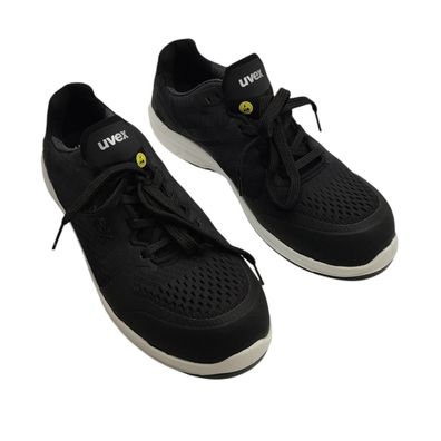 uvex 1 Sport S1 SRC Sicherheitsschuhe Gr. 39 Schwarz, metallfrei, Low-Cut