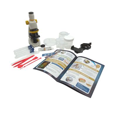 Clementoni Galileo Lab Mein Mikroskop Deluxe 59349 mit Smartphone-Halter