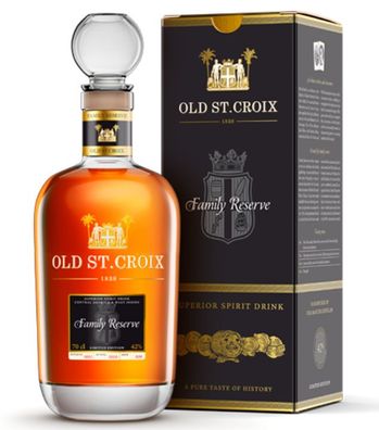 Old St. Croix Family Reserve (42 % vol, 0,7 Liter)